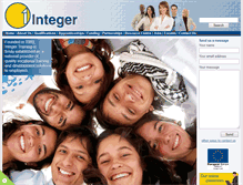 Tablet Screenshot of integer.co.uk